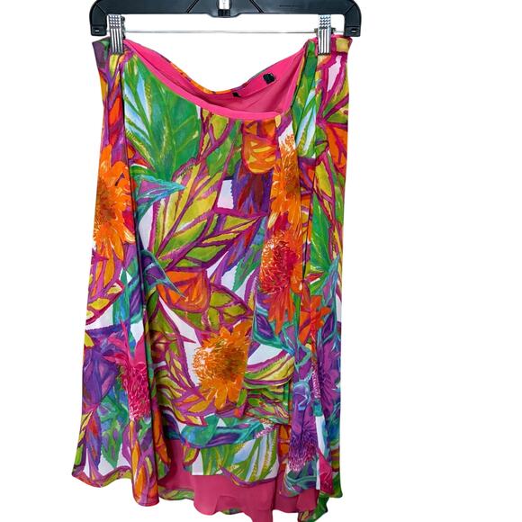 Ralph Lauren Dresses & Skirts - Ralph Lauren Tropical Wrap Skirt